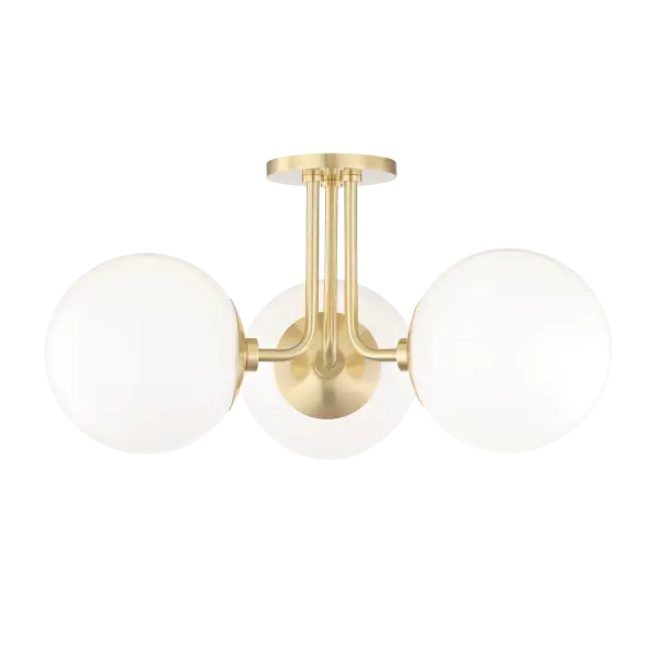 Stella Semi Flush Mount Ceiling Light - Image 1