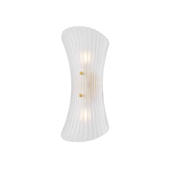 Esmae Wall Sconce in Aged Brass - Image 1