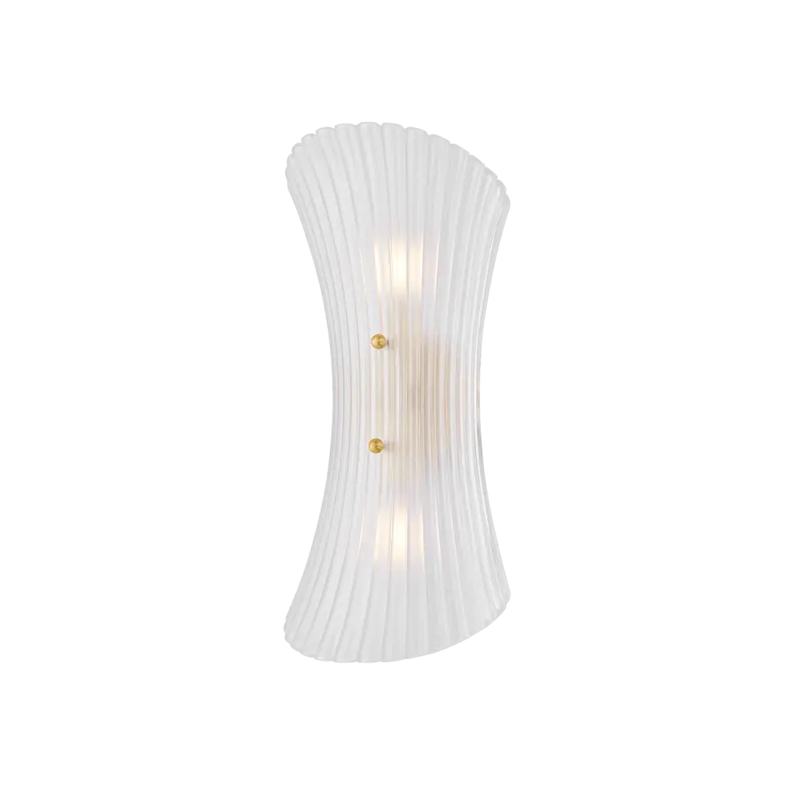 Esmae Wall Sconce in Aged Brass - Image 1