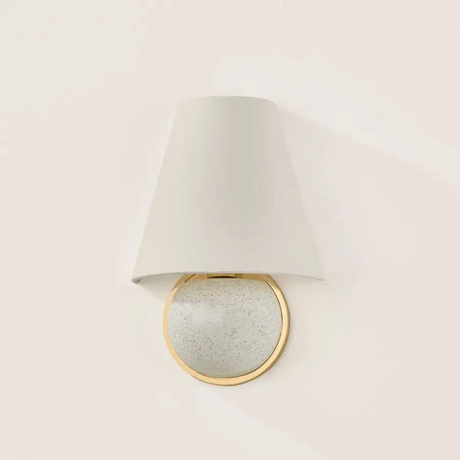 Marlena Wall Sconce in Aged Brass - Image 3