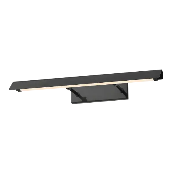 The Regan Picture Light combines artistic form with precise function. Its softly folded shade directs focused illumination exactly where needed, making it ideal for highlighting artwork or illuminating small spaces with architectural flair.