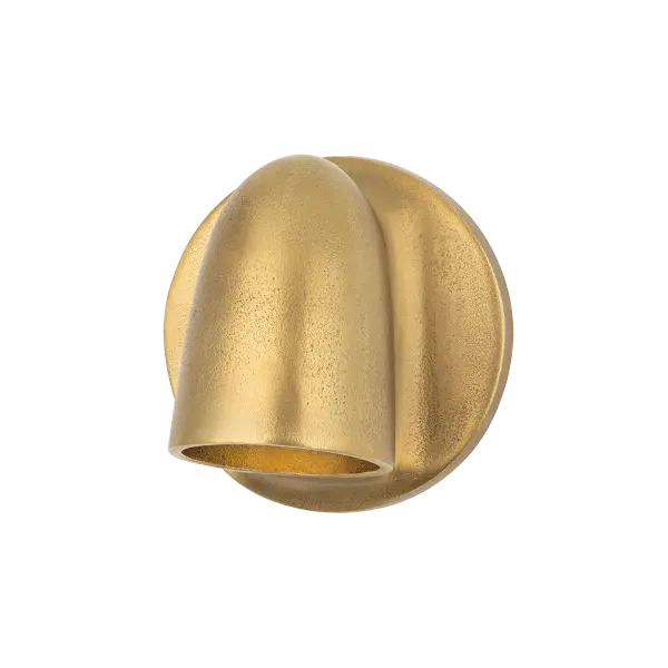 Canna Wall Sconce in Aged Brass - Image 1
