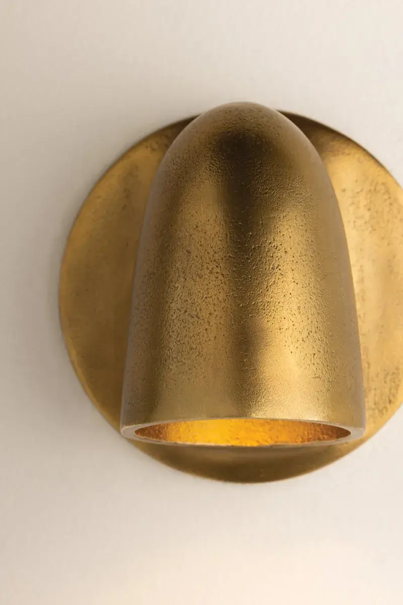 Canna Wall Sconce in Aged Brass - Image 3
