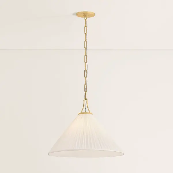 Merida Pendant in Aged Brass - Image 3