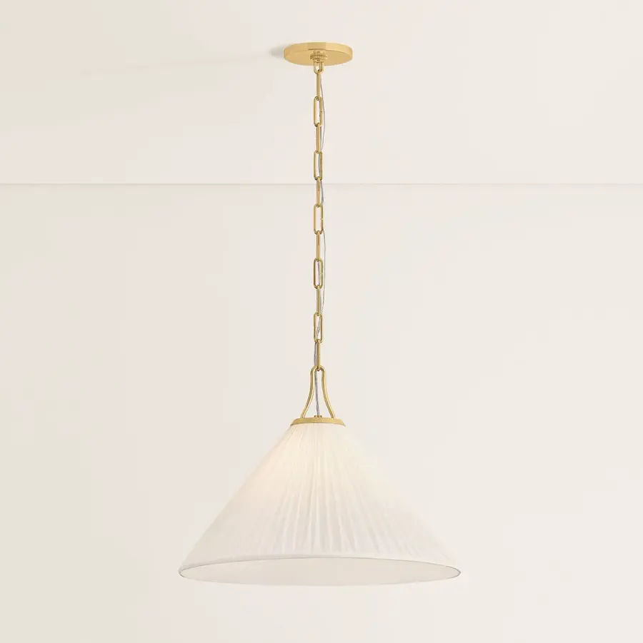 Merida Pendant in Aged Brass - Image 3