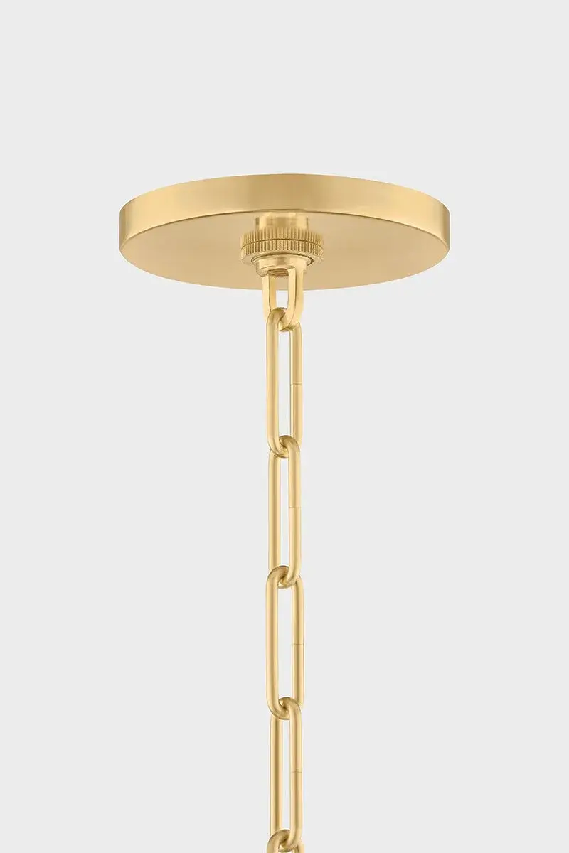 Merida Pendant in Aged Brass - Image 4