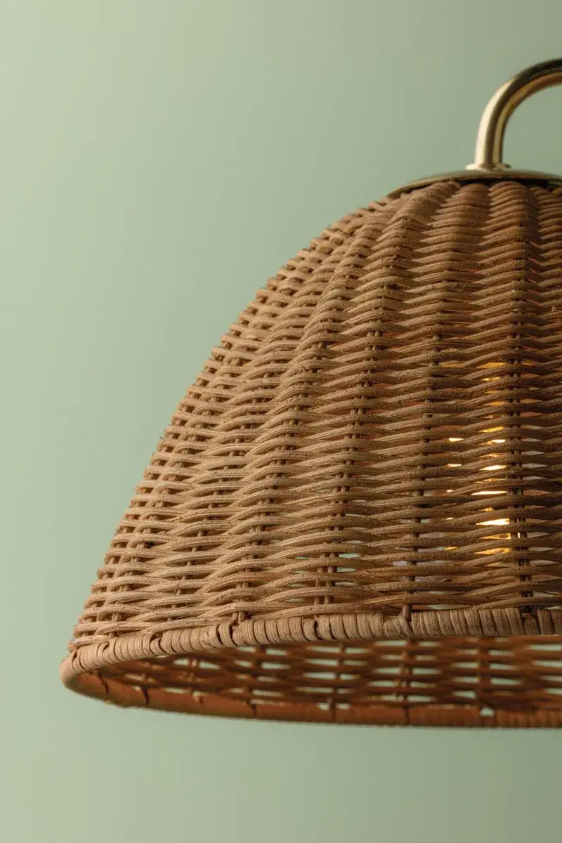 Katniss 5-Light Wicker Chandelier - Image 6
