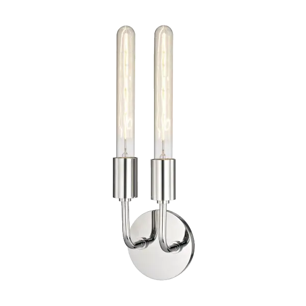 The Ava Wall Sconce offers clean, functional lighting perfect for bathrooms, hallways, and bedrooms. Its wall-mounted design provides ambient illumination while saving space.