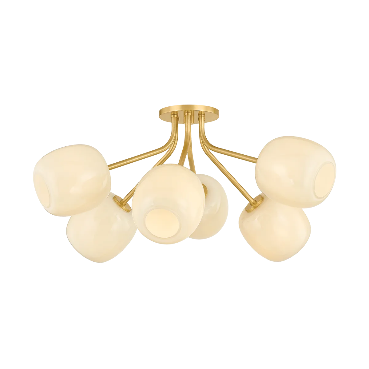Lisette Semi Flush Mount - 6 Light