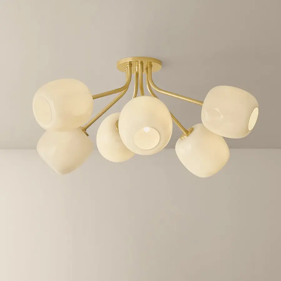 Lisette Semi Flush Mount - 6 Light - Image 2