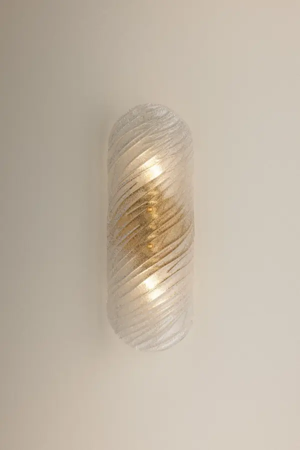 Shelley 2-Light Wall Sconce in Vintage Gold Leaf - Image 4