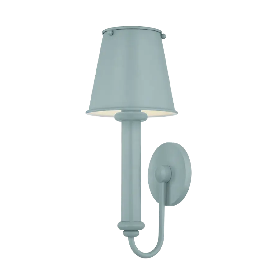 Yara Wall Sconce in Dusk Blue - Image 1