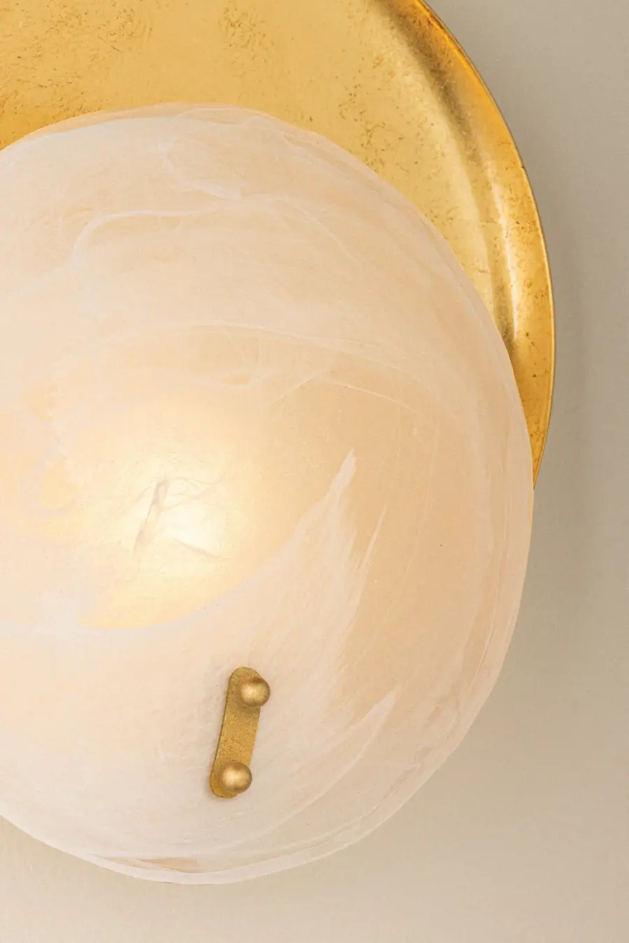 Shanette Wall Sconce in Vintage Gold Leaf - Image 4
