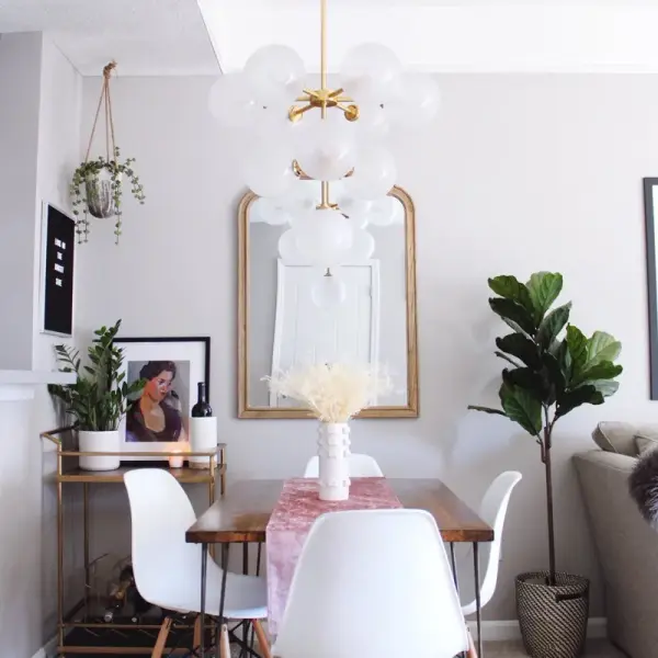 Ashleigh Chandelier in Aged Brass - Image 3