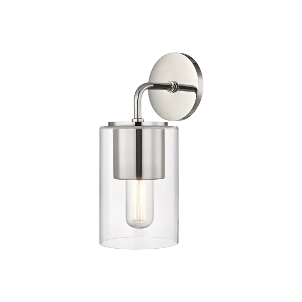 The Lula Wall Sconce offers functional lighting in a compact wall-mounted design. Suitable for bathrooms, hallways, and bedrooms where reliable task or ambient lighting is needed.