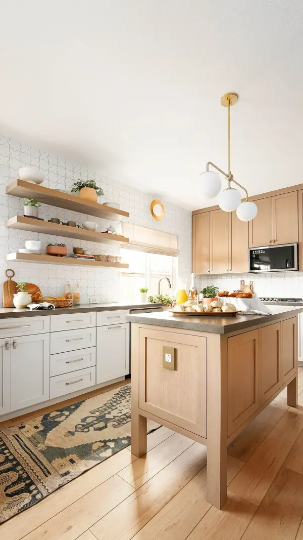 Elegant Linear Chandelier with Timeless Aged Brass Finish - Image 3