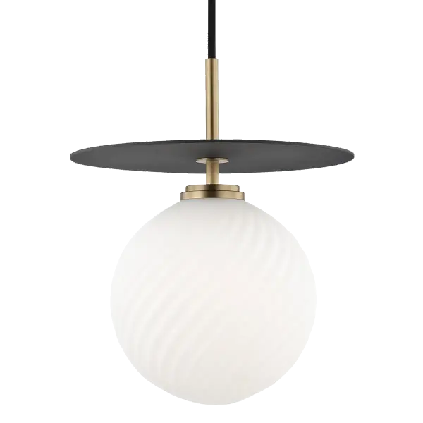 Sophisticated Two-Tone Pendant with Timeless Appeal - Image 1