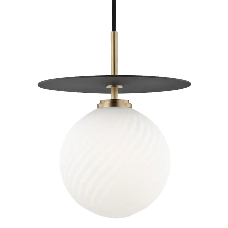 Sophisticated Two-Tone Pendant with Timeless Appeal - Image 1