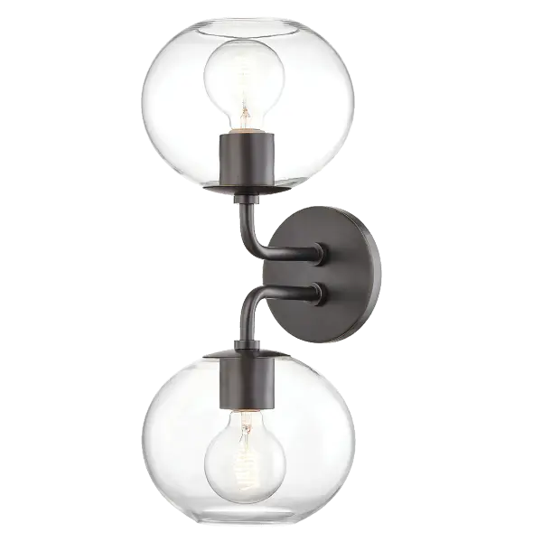 Elegant Transitional Wall Sconce with Timeless Bronze Finish