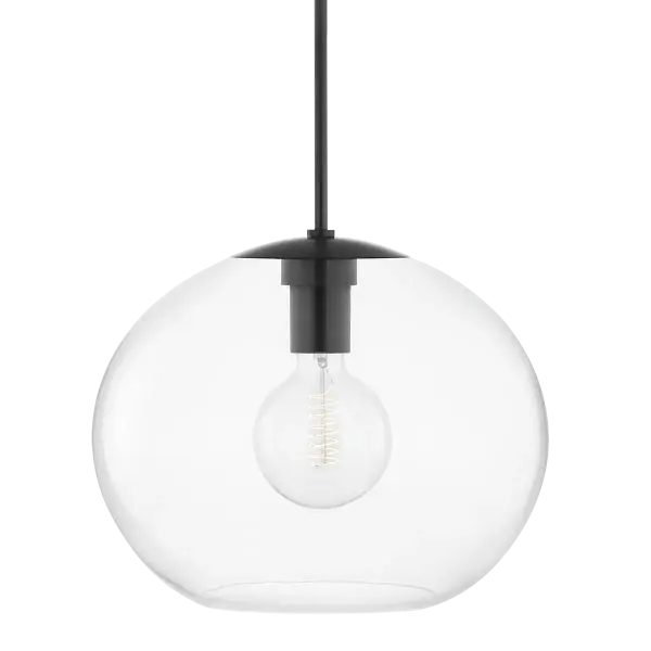 Statement-Making Extra Large Pendant with Timeless Bronze Finish