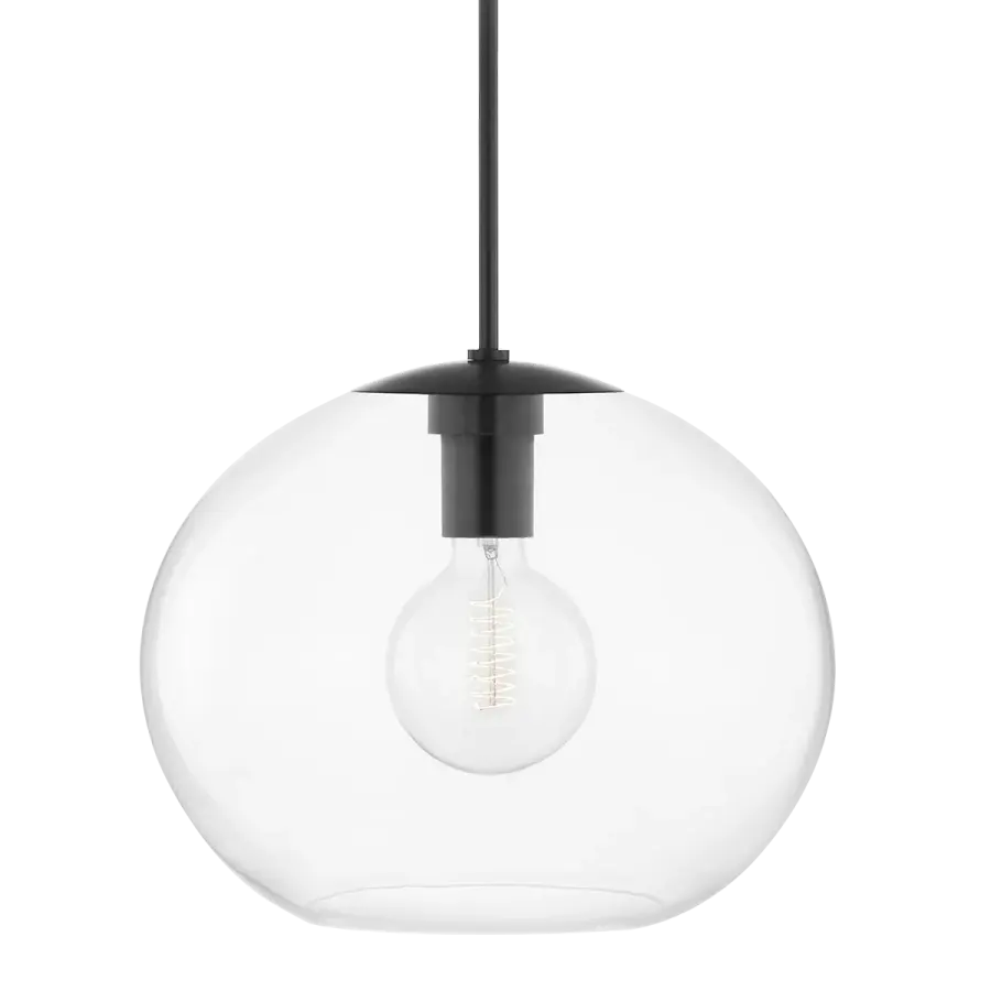 Statement-Making Extra Large Pendant with Timeless Bronze Finish