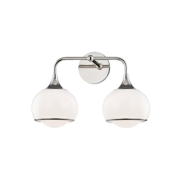The Reese Bath and Vanity Light combines timeless design with modern functionality. Its polished nickel finish adds sophistication to any bathroom, while the transitional style ensures versatility across design schemes.