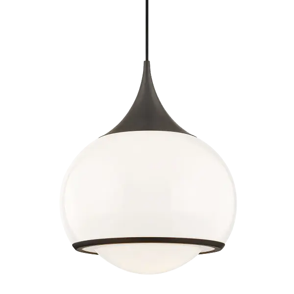 The Reese Pendant combines timeless design with contemporary sensibility, featuring an oil rubbed bronze finish that complements both traditional and modern interiors. Its medium scale makes it ideal for kitchen islands and dining areas.