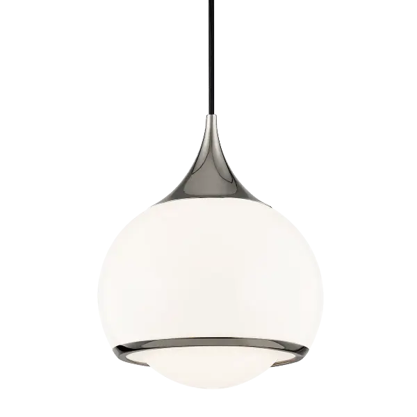The Reese Pendant offers a clean, transitional design that bridges traditional and contemporary aesthetics. Its polished nickel finish provides a sophisticated metallic accent suitable for various interior styles.