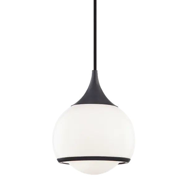 The Reese Pendant offers timeless appeal with its oil rubbed bronze finish, making it a versatile choice for various interior styles. Its compact size works well in smaller spaces while delivering focused illumination.