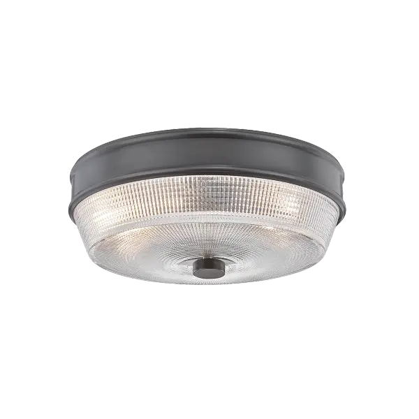 The Lacey Flush Mount combines traditional elegance with practical functionality. Its oil rubbed bronze finish and glass shade deliver warm, ambient lighting perfect for low-ceiling spaces.