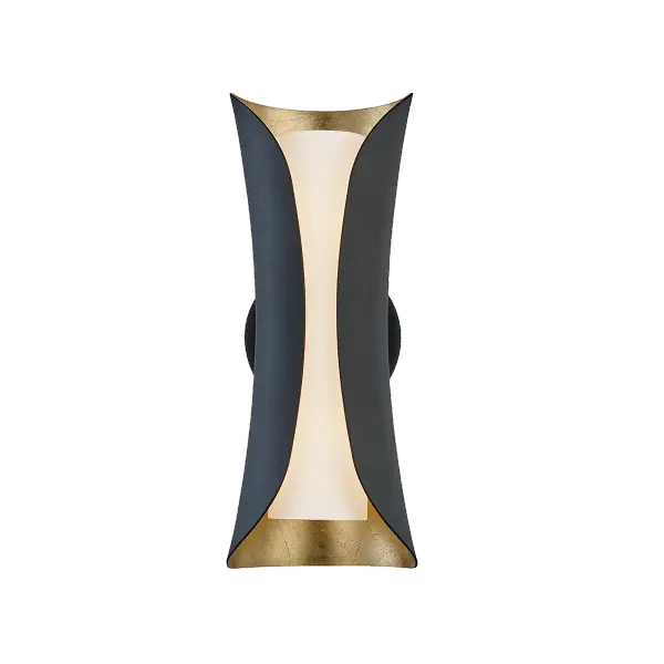 The Josie Wall Sconce combines a classic glass globe with contemporary black hardware for a versatile lighting solution. Perfect for bathrooms, hallways, and bedrooms where clean design meets functional illumination.