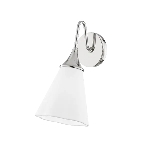 The Mara Wall Sconce offers clean, functional lighting ideal for bathrooms, hallways, and bedrooms. Its compact design and accessible price point make it a practical choice for residential and light commercial applications.