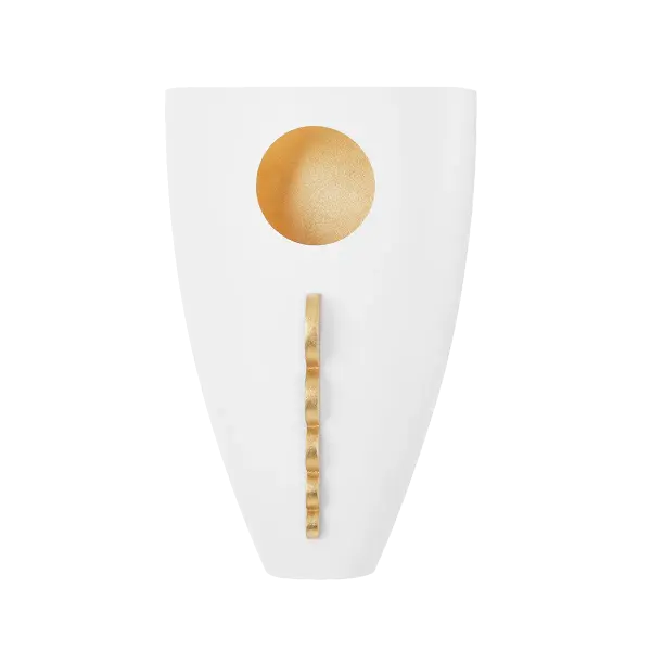 The Ari Wall Sconce offers a versatile contemporary design with a glass shade and white finish. Its compact profile makes it ideal for bathrooms, hallways, and bedrooms where clean, modern lighting is desired.