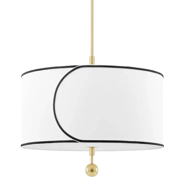 The Zara Chandelier brings sophisticated contemporary style with its aged gold brass finish. Perfect for dining rooms and entryways, this versatile fixture adds warmth and elegance to any space.