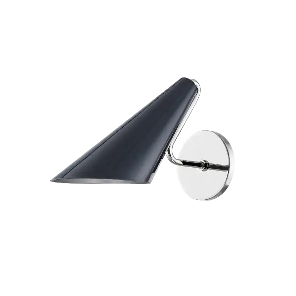 The Talia Wall Sconce combines classic design with contemporary finishes, featuring polished nickel and glass elements. Perfect for bathrooms, hallways, and bedrooms where refined lighting is essential.