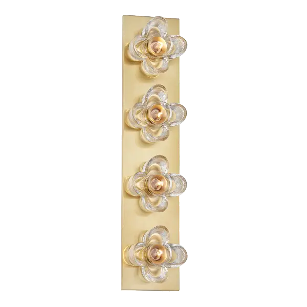 The Shea Bath and Vanity Light combines classic aged brass finish with clean transitional design, perfect for elevating bathroom spaces with warm, sophisticated lighting.