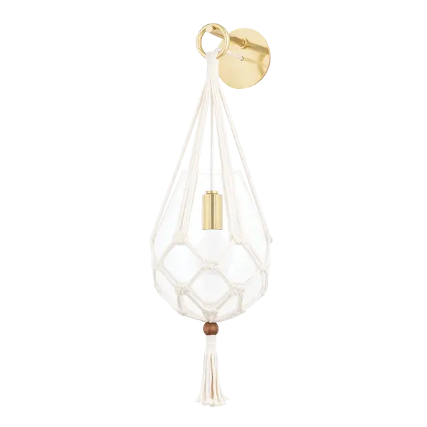 The Tessa Wall Sconce combines classic elegance with contemporary simplicity. Its gold finish and glass globe shade create warm, inviting illumination perfect for bathrooms, hallways, and bedrooms.