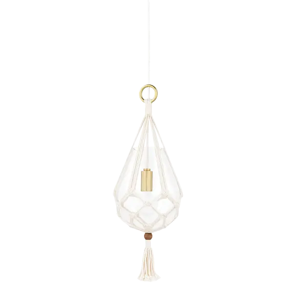 The Tessa Pendant combines timeless elegance with contemporary sensibility. Its aged gold brass finish adds warmth and sophistication to any space, making it ideal for kitchen islands, dining areas, and entryways.