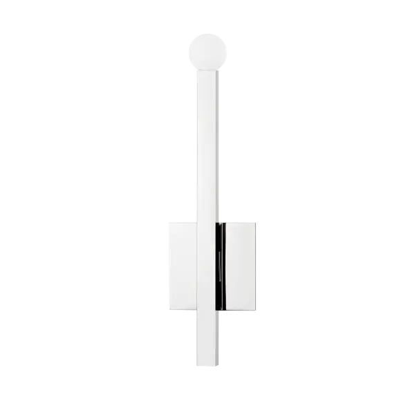 The Dona Wall Sconce offers budget-friendly lighting for bathrooms, hallways, and bedrooms. Its simple design provides functional illumination at an accessible price point, making it ideal for builders and renovators.