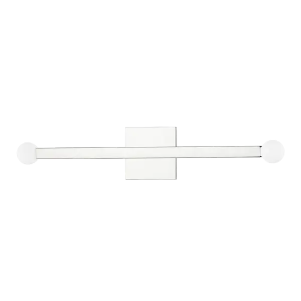 The Dona Wall Sconce combines sleek contemporary styling with versatile functionality. Its polished nickel finish adds a refined touch to bathrooms, hallways, and bedrooms while providing reliable illumination.