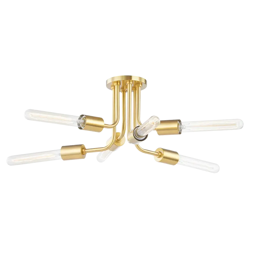 Donny Semi Flush Mount - Image 1