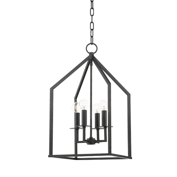 The Lena Pendant offers a contemporary aesthetic that works well in various residential and commercial settings. Its clean design and moderate sizing make it adaptable to multiple room types and ceiling heights.