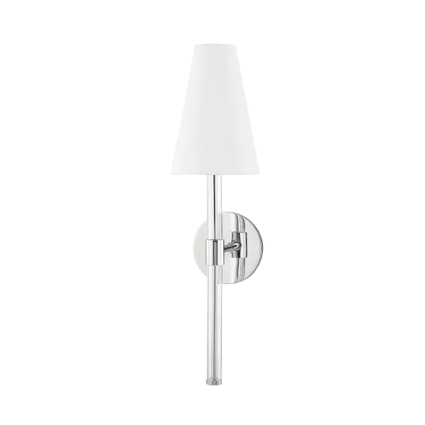Janelle Wall Sconce in Polished Nickel
