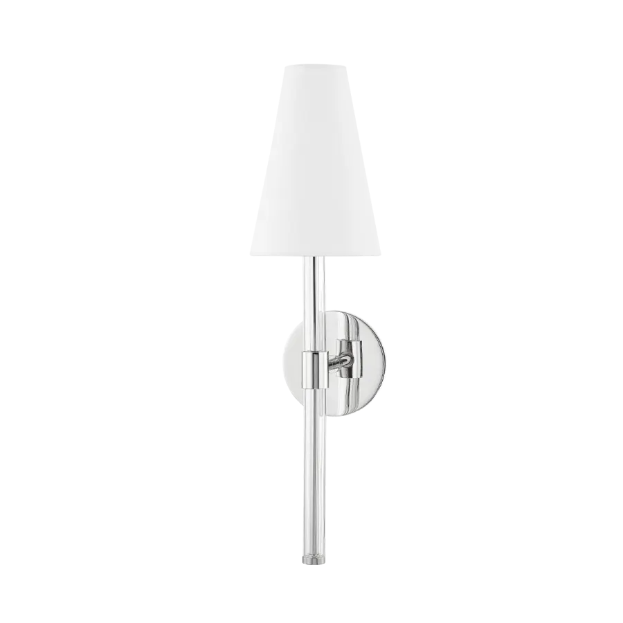 Janelle Wall Sconce in Polished Nickel