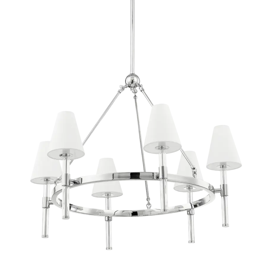 Vintage-Inspired Elegance with Modern Acrylic Details