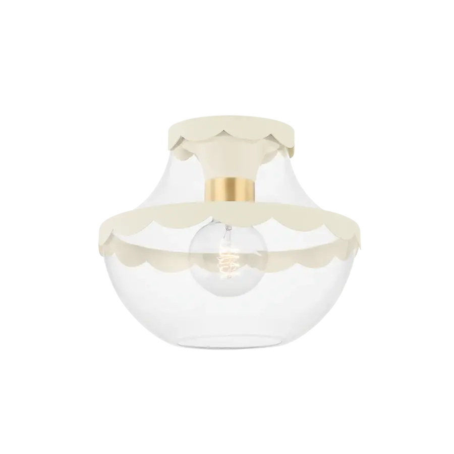 Alaina Semi Flush Mount - Image 1