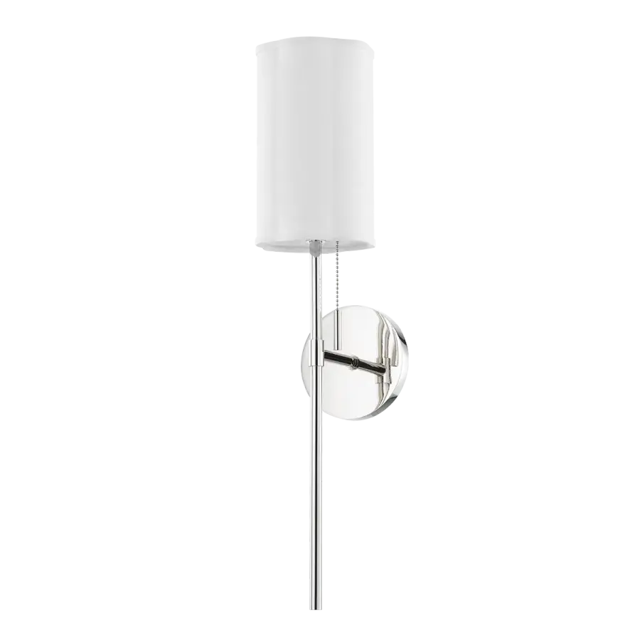 Fawn Wall Sconce in Polished Nickel