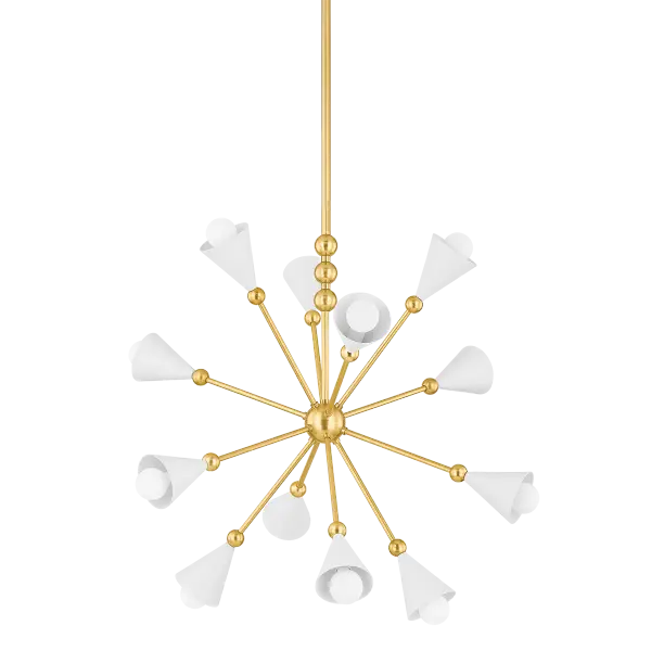 Hikari 12-Light Sputnik Chandelier - Image 1