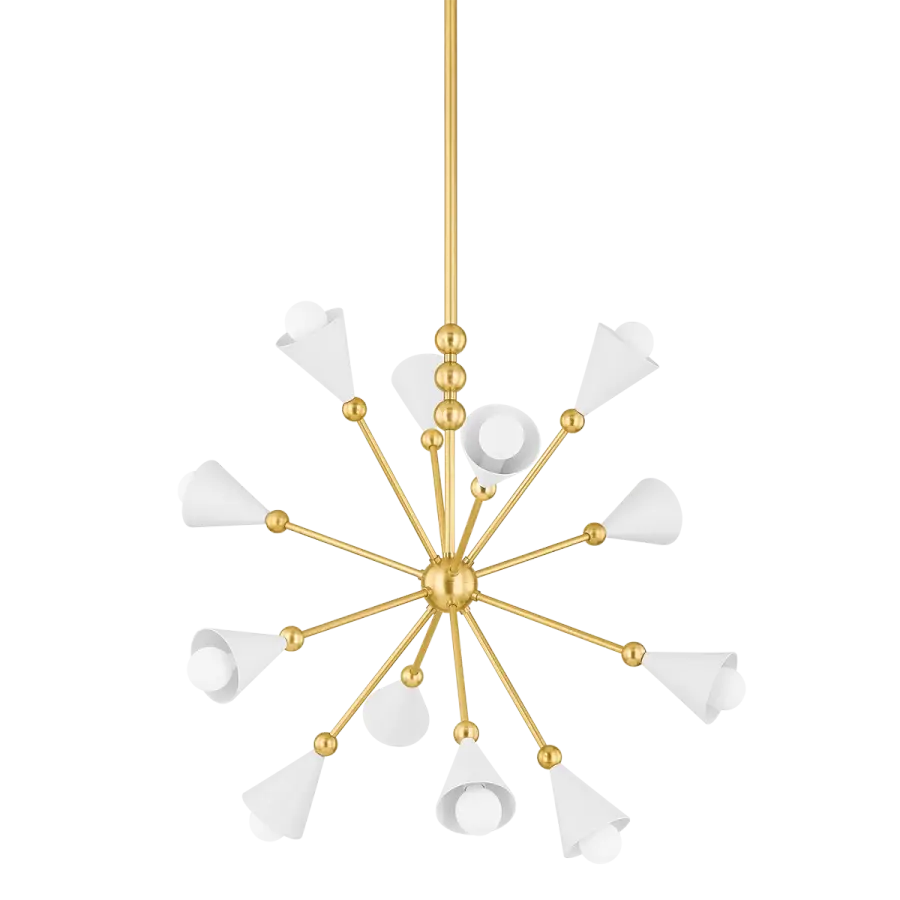Hikari 12-Light Sputnik Chandelier - Image 1
