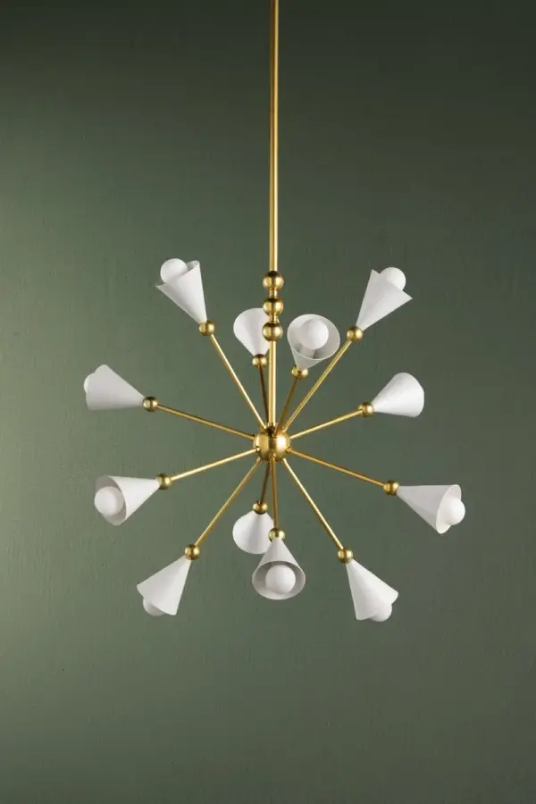Hikari 12-Light Sputnik Chandelier - Image 2